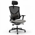 **Ergonomische bureaustoel met verstelbare ondersteuning en netbespanning**