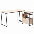 **Technische titel in het Nederlands:** Moderne bureau met opbergruimte en minimalistisch design